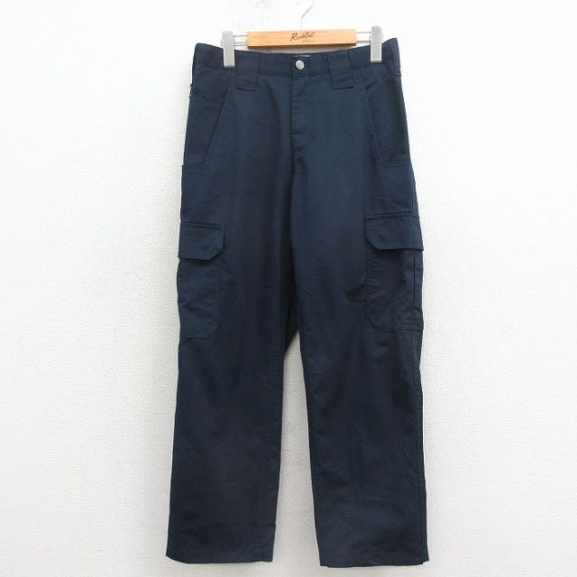 Wear Guard カーゴパンツ ネイビー 実寸W31 | 古着
