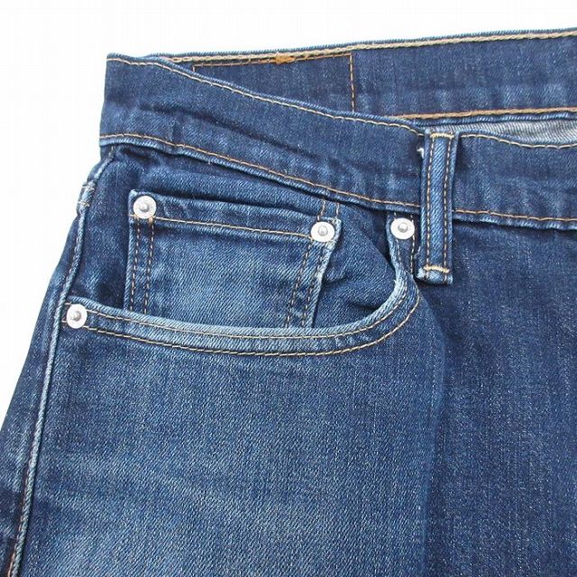 古着通販 W32☆古着 リーバイス Levis 512 ジーンズ メンズ ヒゲ 紺