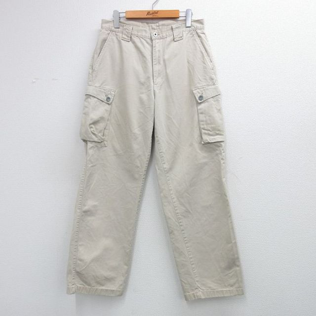 カルバンクライン カーゴパンツ ベージュ 実寸W31 | 古着