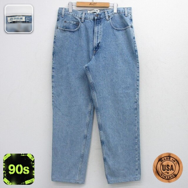 【20%OFF】ギャップ 90s ジーンズ ネイビー 実寸W38 | 古着