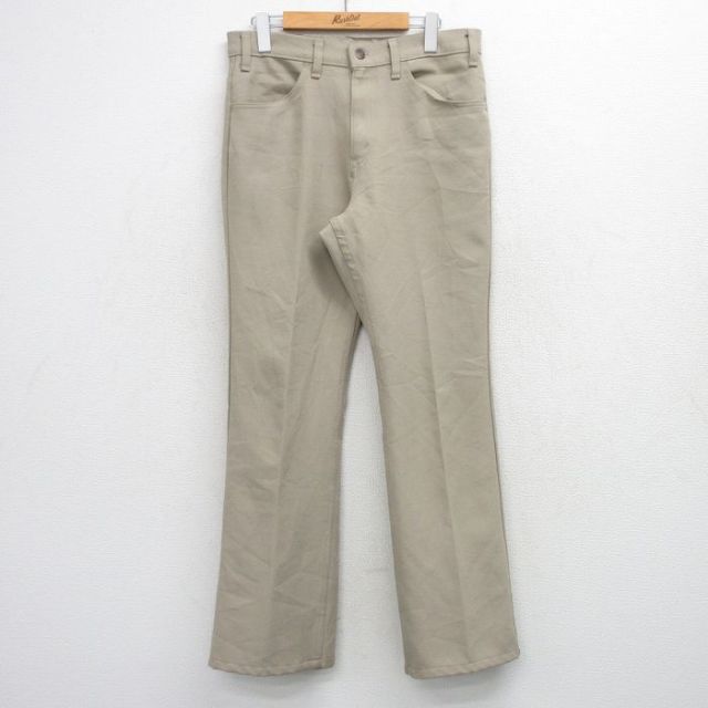 リーバイス 80s パンツ タロン ベージュ 実寸W32 | 古着