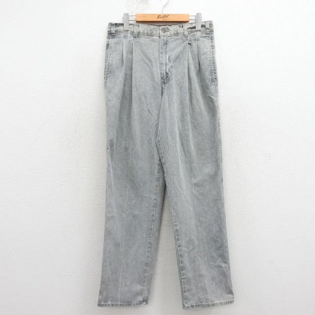 W31/古着 ドッカーズ パンツ メンズ 90年代 90s USA製 薄グレー【spe】 26apr06 古着通販 W31☆古着 ドッカーズ パンツ メンズ 90年代 90s USA製 薄