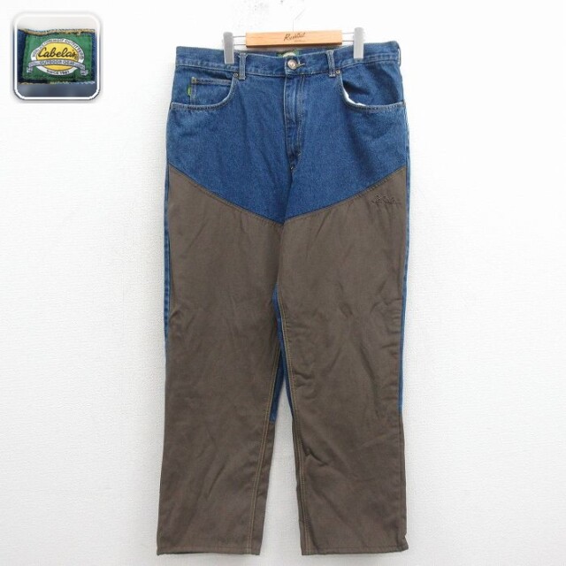 【20%OFF】カベラス ハンティングパンツ ネイビー 実寸W35 | 古着
