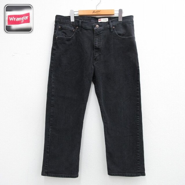 【20%OFF】ラングラー ジーンズ ブラック 実寸W36 | 古着