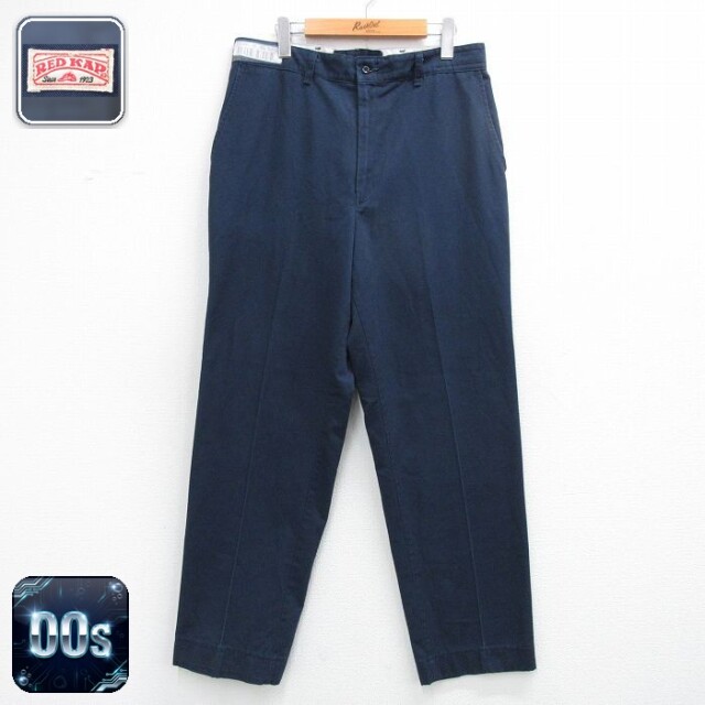 【20%OFF】レッドキャップ 00s ワークパンツ ネイビー 実寸W34 | 古着