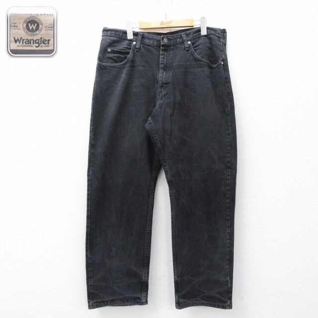 【20%OFF】ラングラー ジーンズ ブラック 実寸W36 | 古着