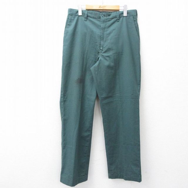 レッドキャップ 80s ワークパンツ グリーン 実寸W33 | 古着