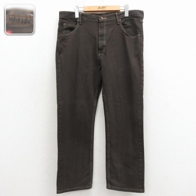 【20%OFF】ラングラー W36 ジーンズ ブラウン | 古着