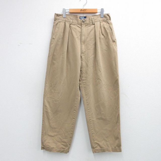ラルフローレン 90s チノパン ベージュ 実寸W32 | 古着
