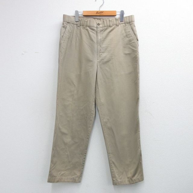 HAGGAR 90s パンツ ベージュ 実寸W35 | 古着