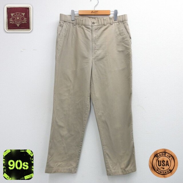 【20%OFF】HAGGAR 90s パンツ ベージュ 実寸W35 | 古着