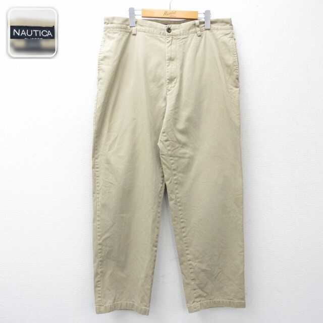 ノーティカ パンツ ベージュ 実寸W38 | 古着