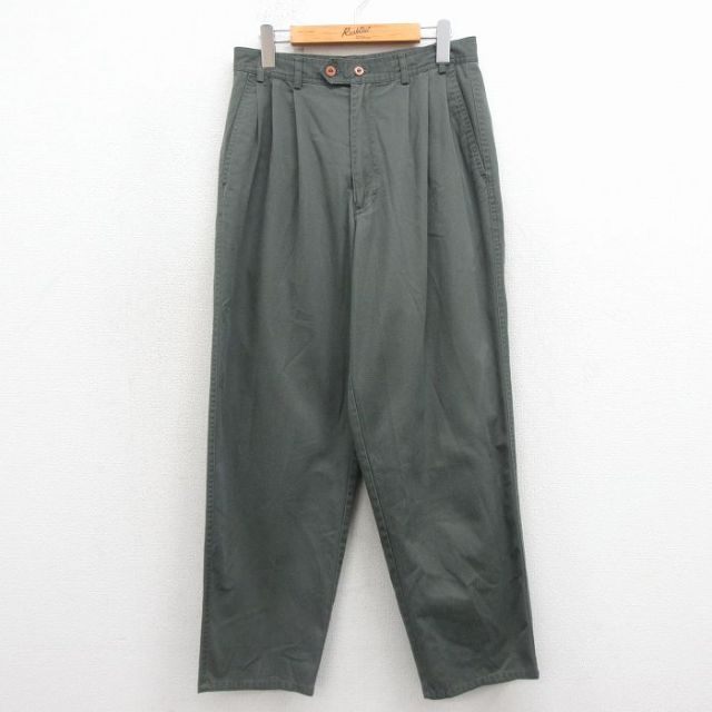 ビューグルボーイ パンツ グリーン 実寸W30 | 古着