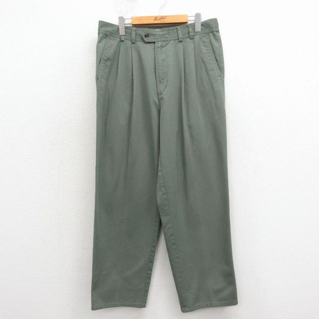 ビューグルボーイ 00s パンツ グリーン 実寸W33 | 古着