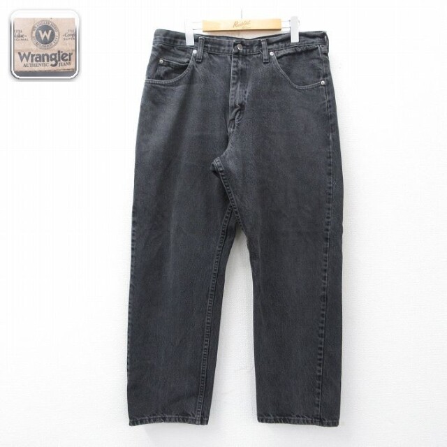 【20%OFF】ラングラー W36 ジーンズ ブラック | 古着