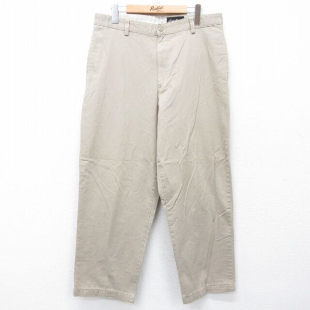 エディーバウアー 00s パンツ ベージュ メンズW34相当 | 古着