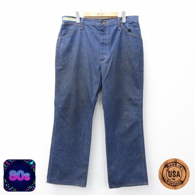 【20%OFF】レッドキャップ 80s ジーンズ ネイビー 実寸W36 | 古着