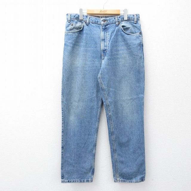 リーバイス540 90s ジーンズ ヒゲ ネイビー 実寸W36 | 古着