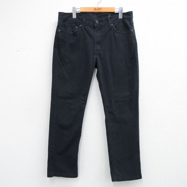 W34★古着 リーバイス Levis 511 パンツ メンズ 黒