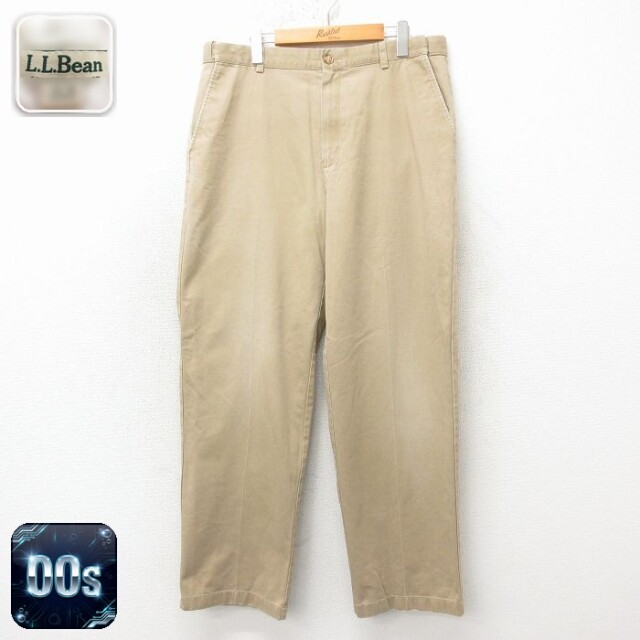 【20%OFF】エルエルビーン 00s パンツ ベージュ 実寸W36 | 古着