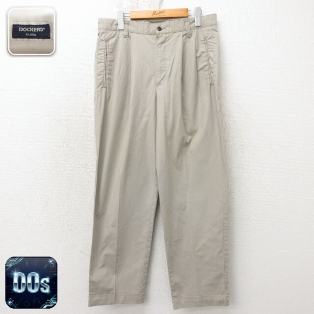 【20%OFF】ドッカーズ 00s パンツ ベージュ 実寸W33 | 古着