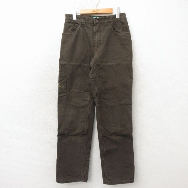 Arborwear ダブルニーパンツ ブラウン 実寸W30 | 古着