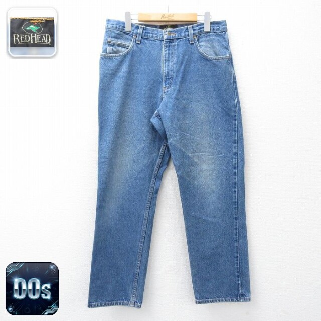 【20%OFF】レッドヘッド 00s ジーンズ ネイビー 実寸W34 | 古着