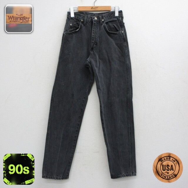 【20%OFF】ラングラー 90s ジーンズ ブラック 実寸W29 | 古着