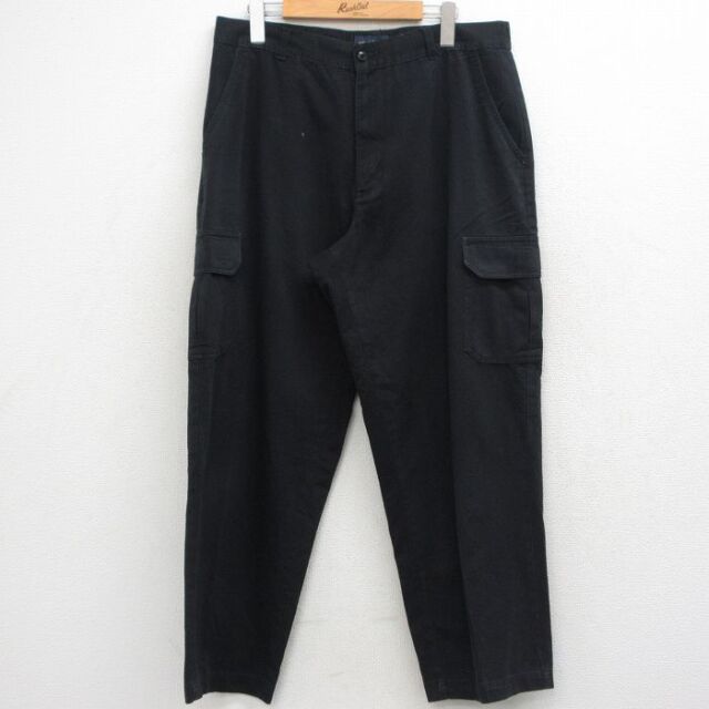 ピューリタン 00s カーゴパンツ ブラック W34 | 古着