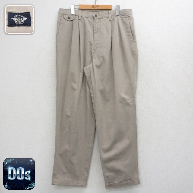 【20%OFF】ドッカーズ 00s パンツ ベージュ 実寸W36 | 古着