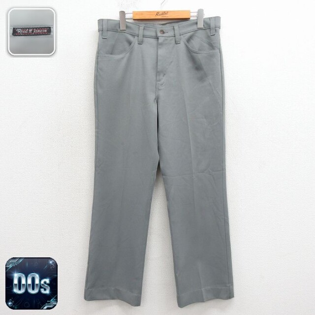 【20%OFF】00s パンツ グリーン 実寸W34 | 古着
