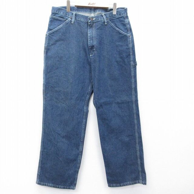 ペインターパンツ ネイビー 実寸W36 | 古着