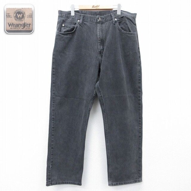 【20%OFF】ラングラー ジーンズ ブラック 実寸W37 | 古着
