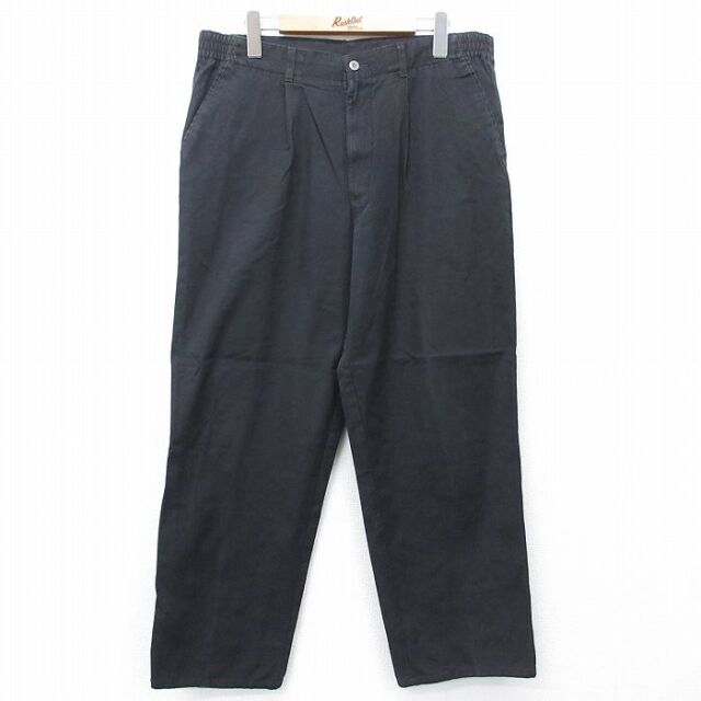 ドッカーズ 90s パンツ ブラック 実寸W35 | 古着