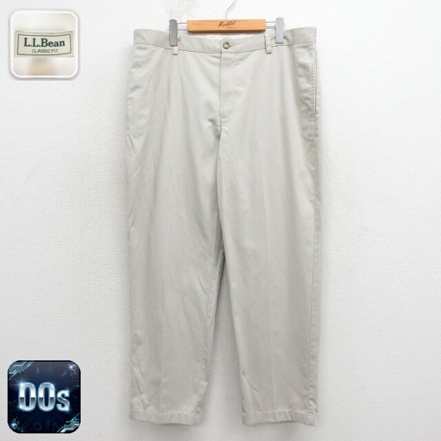 【20%OFF】エルエルビーン 00s パンツ ベージュ 実寸W38 | 古着