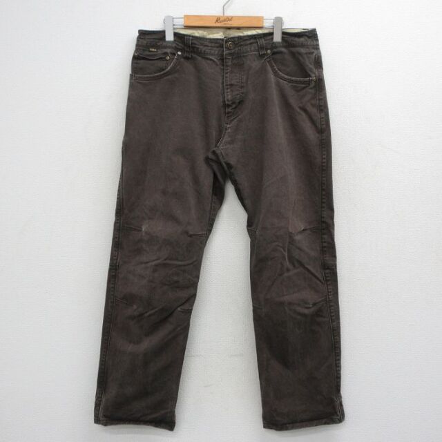 KUHL パンツ ブラウン 実寸W36 | 古着