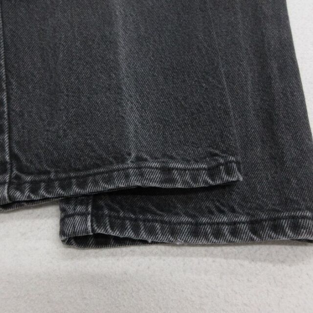 古着通販 W32☆古着 リー Lee ジーンズ メンズ コットン USA製 黒 デニム