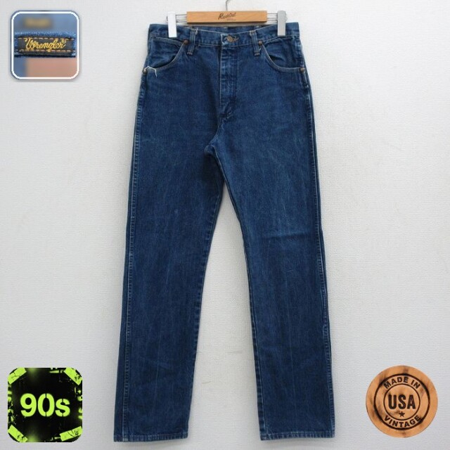 【20%OFF】ラングラー 90s ジーンズ ネイビー 実寸W30 | 古着