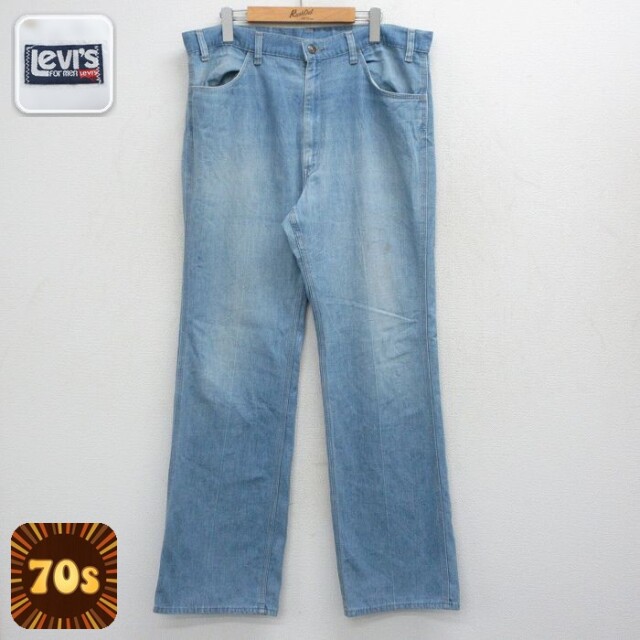 【20%OFF】リーバイス 70s ジーンズ タロン ネイビー 実寸W37 | 古着