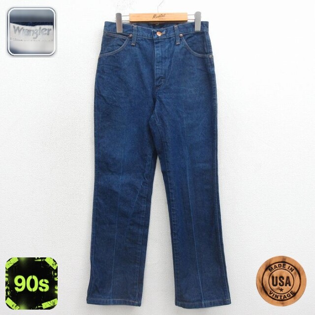 【20%OFF】ラングラー 90s ジーンズ ネイビー 実寸W30 | 古着