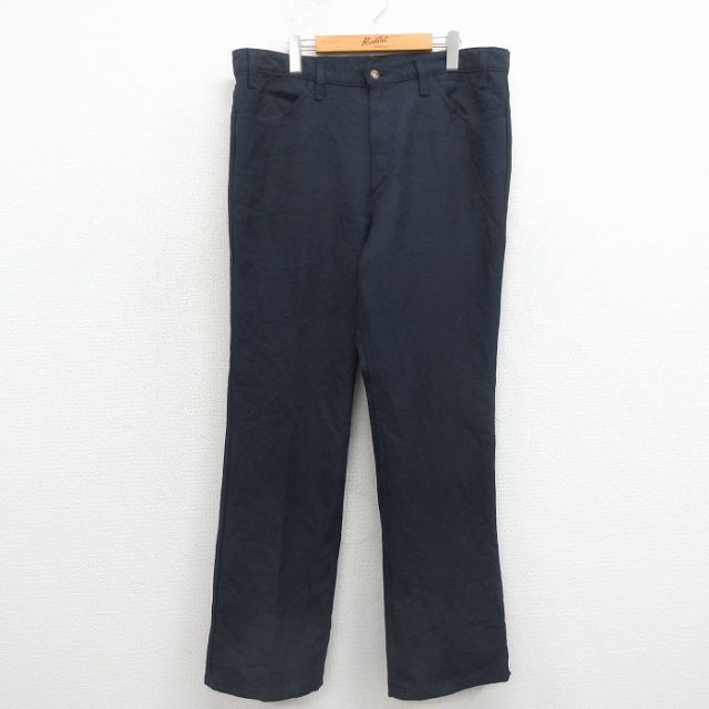 リーバイス517 80s パンツ ブーツカット ネイビー 実寸W38 | 古着
