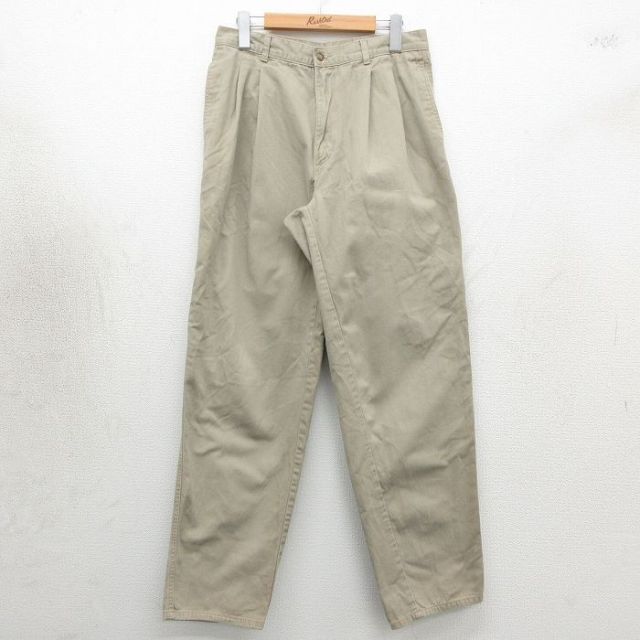80s パンツ ベージュ 実寸W31 | 古着