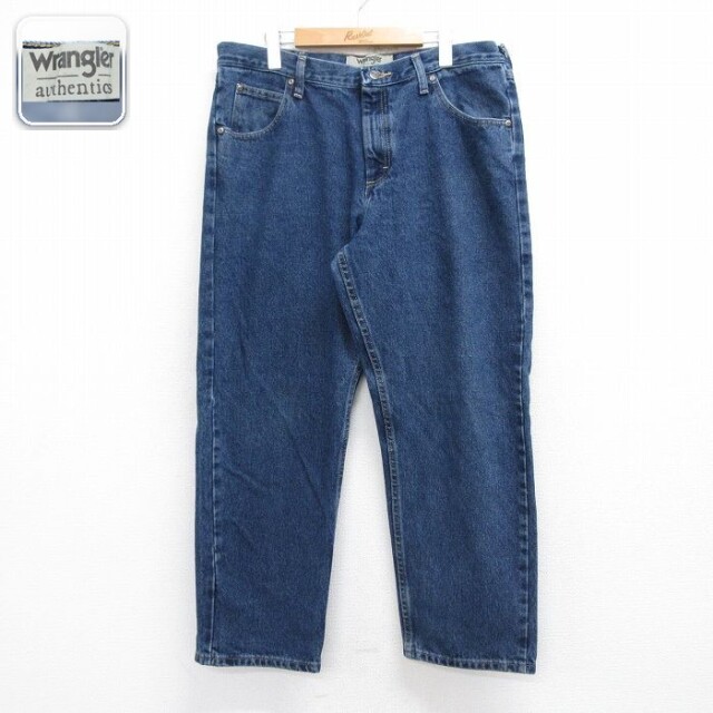 【20%OFF】ラングラー ジーンズ ネイビー 実寸W36 | 古着