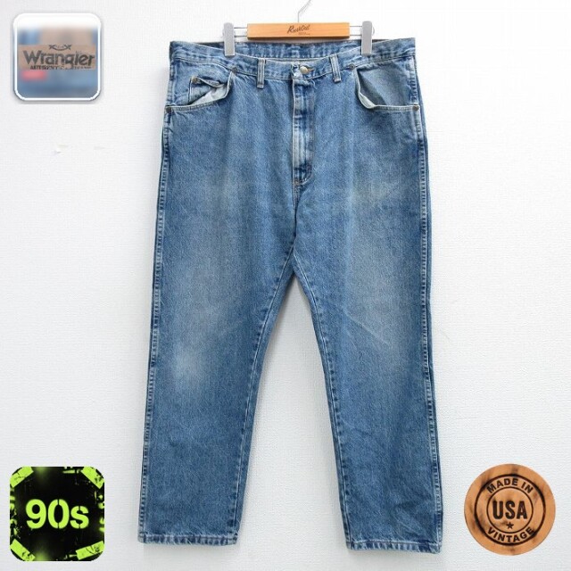 【20%OFF】ラングラー 90s ジーンズ ネイビー 実寸W39 | 古着
