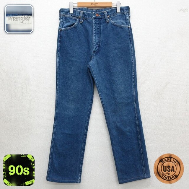 【20%OFF】ラングラー 90s ジーンズ ネイビー 実寸W34 | 古着