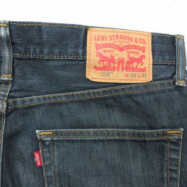 古着通販 W34☆古着 リーバイス Levis 508 ジーンズ メンズ ヒゲ