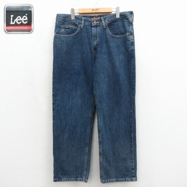 リー ジーンズ ネイビー 実寸W36 | 古着