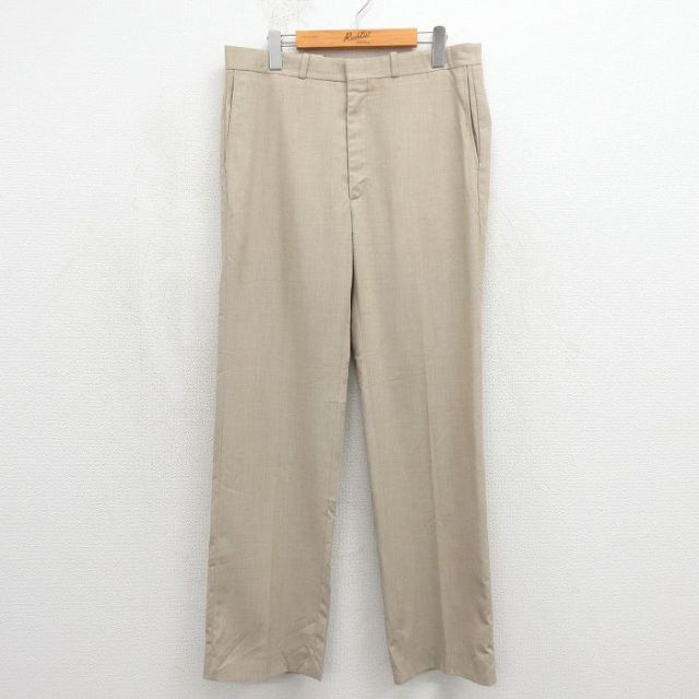 FARAH 80s スラックス ベージュ 実寸W34 | 古着