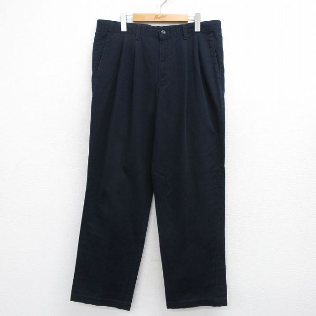 ドッカーズ パンツ ネイビー 実寸W36 | 古着