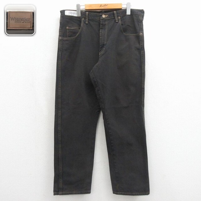 【20%OFF】ラングラー ジーンズ ブラウン 実寸W35 | 古着